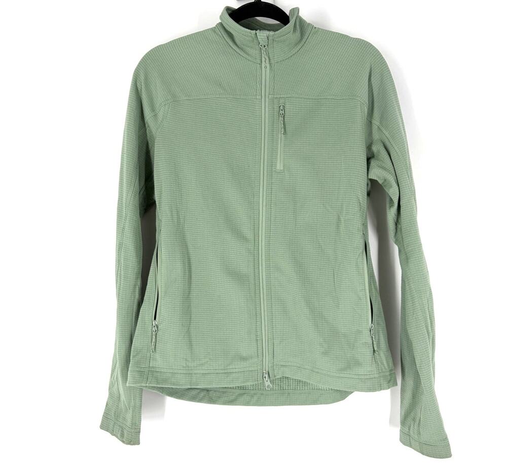 Green Fjalraven Hiking Zip Up, M